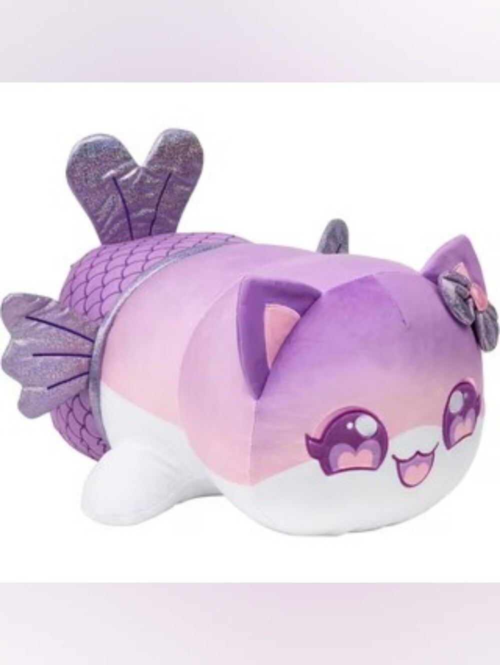 Aphmau MeeMoew Mermaid Jumbo Plush Toy - Purple Pink "16